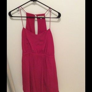 100% silk Madewell Racerback Dress