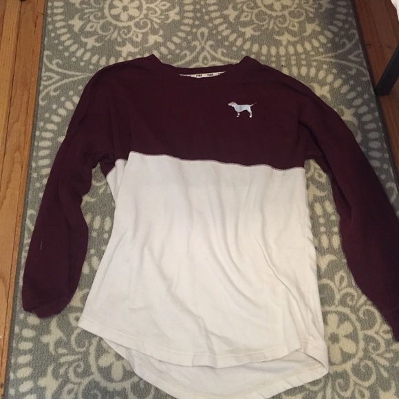 PINK Victoria's Secret Tops - Pink spirit jersey