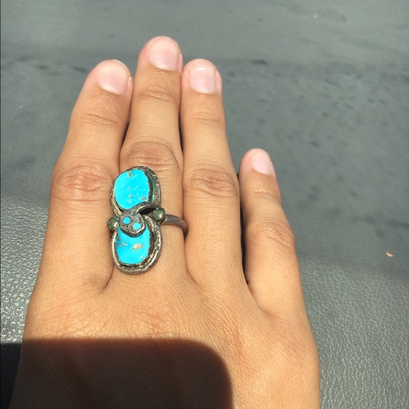 Effie C Zuni ring and bracelet - Picture 3 of 3