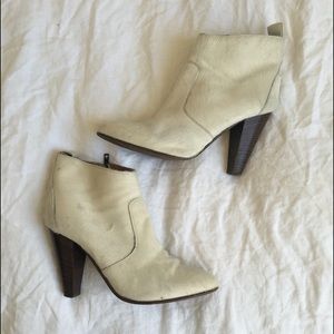 Madewell calf hair ankle boots sz9