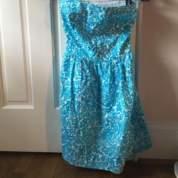 Strapless Lilly Pulitzer dress