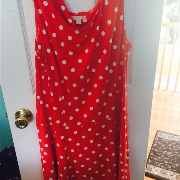 Poka Dot Dress - petite large
