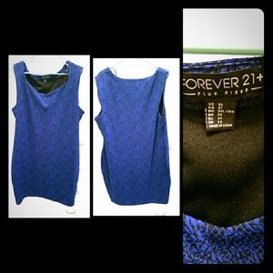 Forever 21 blue dress size 3XL
