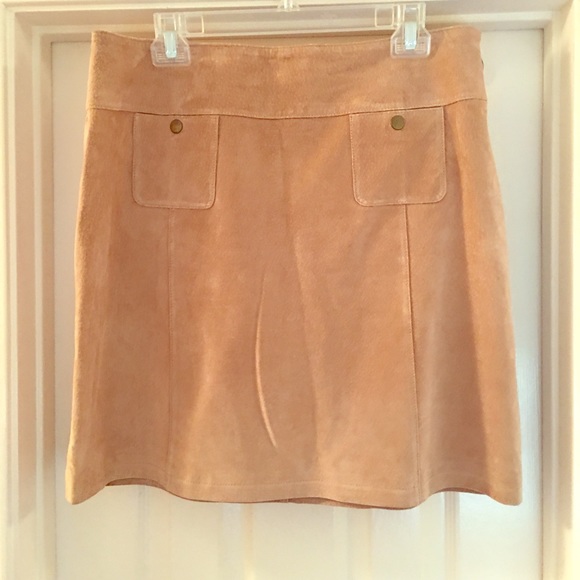 Suede Skirt