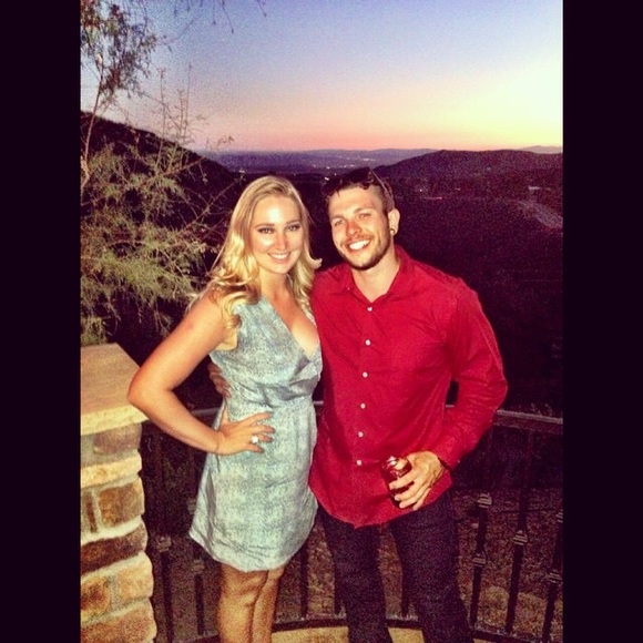 Blue snake skin pattern dress - Picture 4 of 4