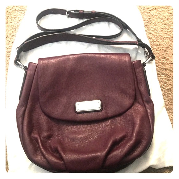 Marc by Marc Jacobs Ukita handbag in Bordeaux