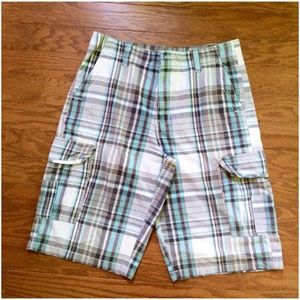 ⚜️Mens Size 34 Waist Plaid Shorts
