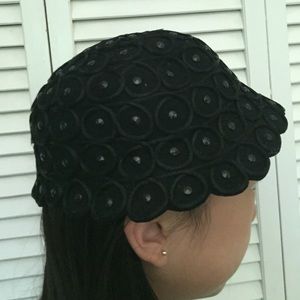 Clover Lane Vintage Black Hat