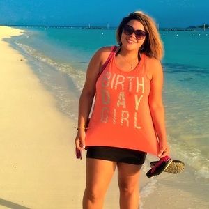 BIRTHDAY GIRL tank shirt