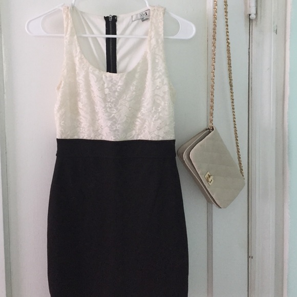 Black and White dress Lace S