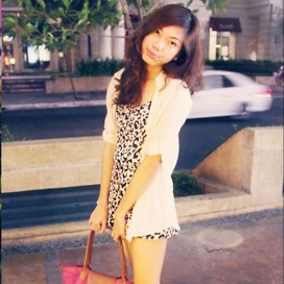 Leopard romper