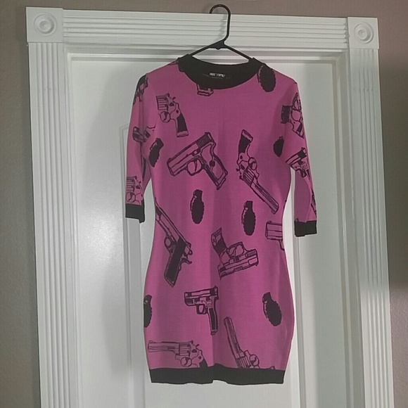 Pink rocker dress