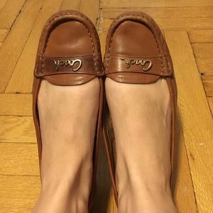 $15 - brown Coach loafers (sz 10)