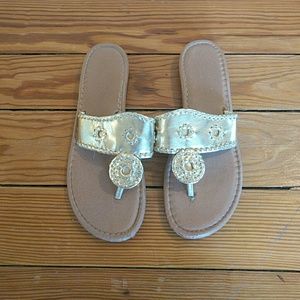 *final reduction* Palms Gold Sandals donating soon
