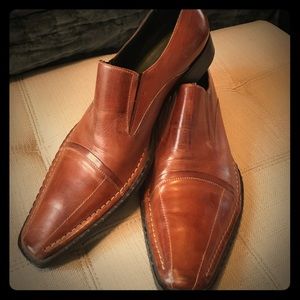 Kenneth Cole Men's brown leather shoes