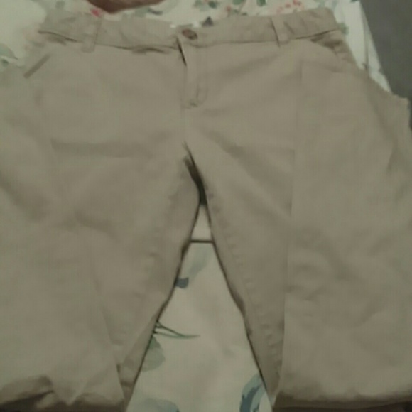 Cream color pants
