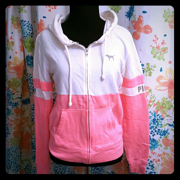 VS PINK Color Blocked Hoodie