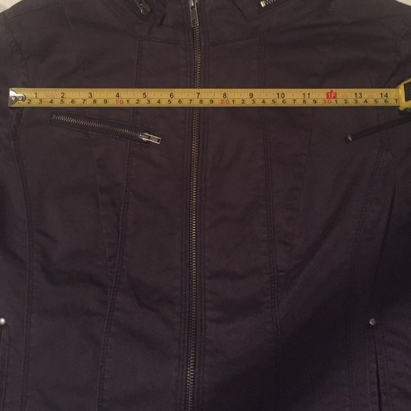 Express charcoal gray moto jacket - Picture 2 of 3