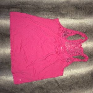 Pink tank top