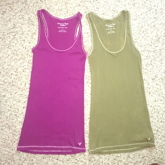 American Eagle boyfriend tanks