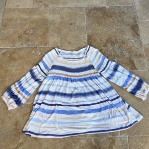 Meadow Rue Peasant Style Blouse