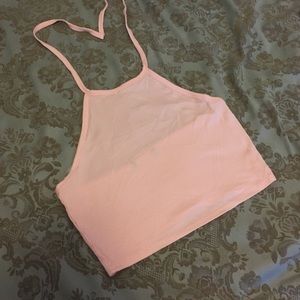 Pink Halter Top