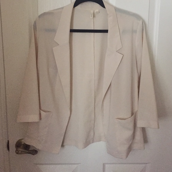 White blazer