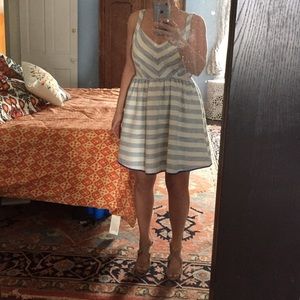 Aline stripped dress