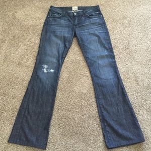 Dylan George distressed jeans