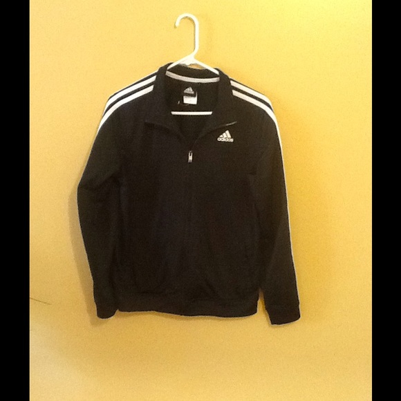 Adidas Youth Track Jacket Black