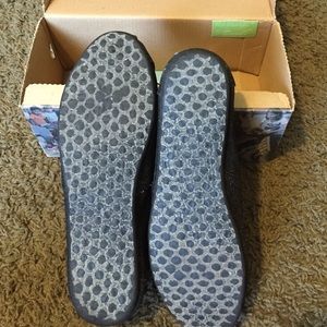 Toms Black Glitters Women's 7