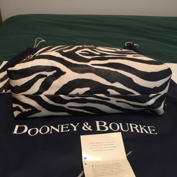 Dooney & Bourke Zebra Hobo Bag - Picture 2 of 5