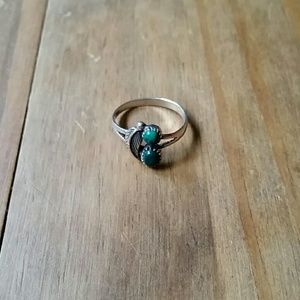 925 Sterling Silver Feather Ring