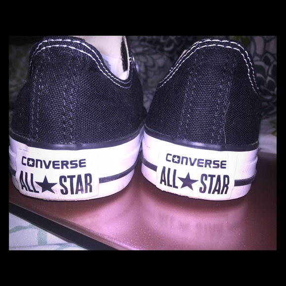 Converse black, size 7.5