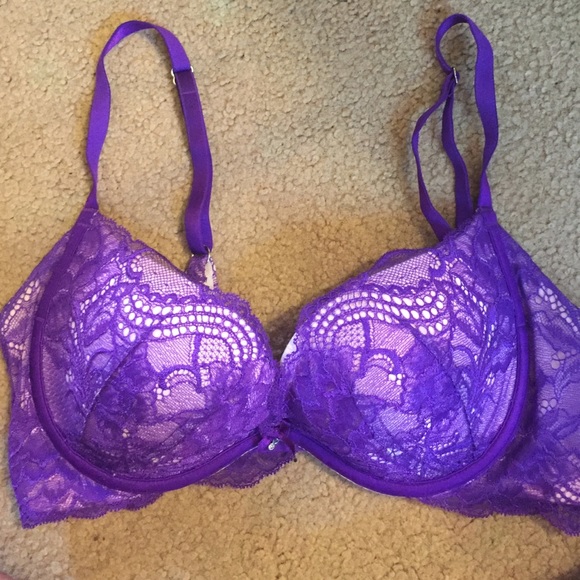 Purple Victoria's Secret bra