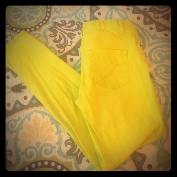 Children's Place Lime Green Jeggings, Size 12