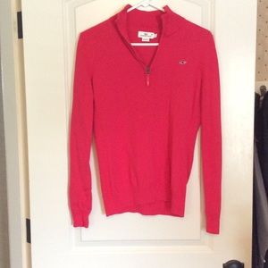 Vineyard Vines quarter zip sweater