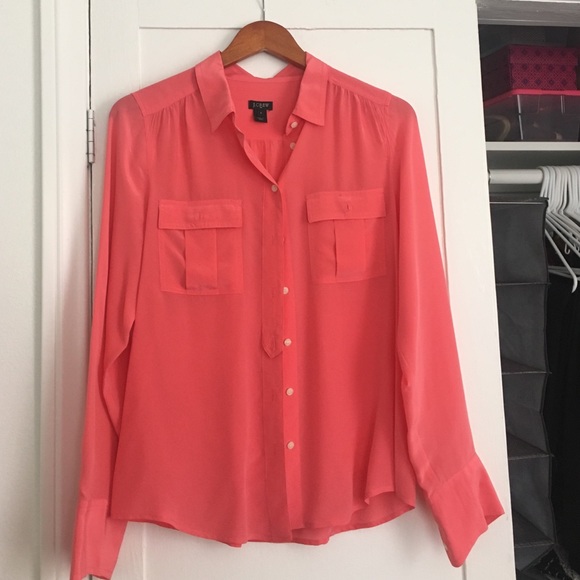 Silk J. Crew Shirt