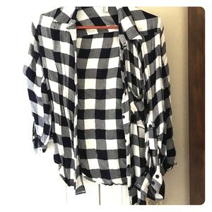 Blue and White Flannel!