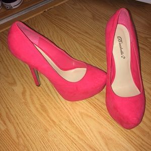 Hot Pink Heels