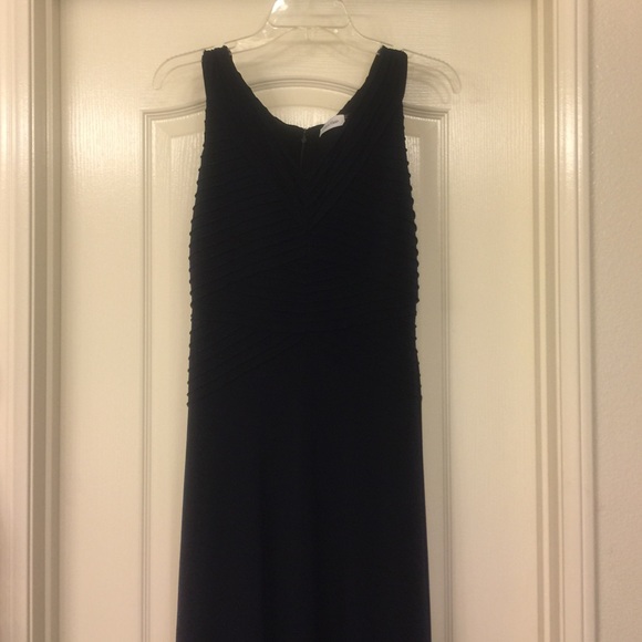 Navy blue Calvin Klein maxi dress