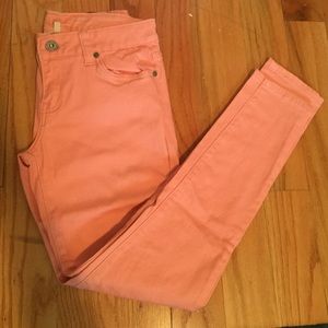 Peach Skinny Jean
