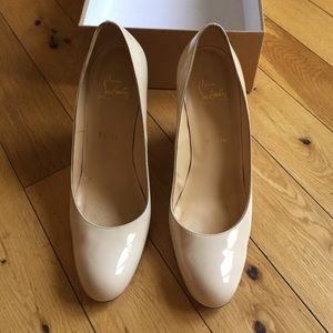 **SOLD** Louboutin Ron Ron Patent Wedge Pump