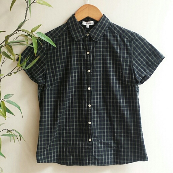 Vintage plaid tee