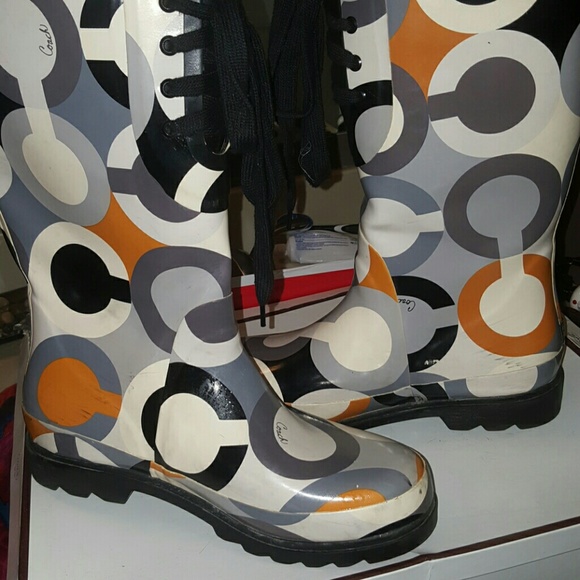 Coach rainboots
