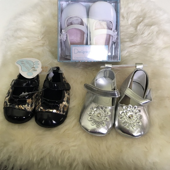 Gymboree Other - NWT! 3 pair of Baby Girl Shoes Size 2