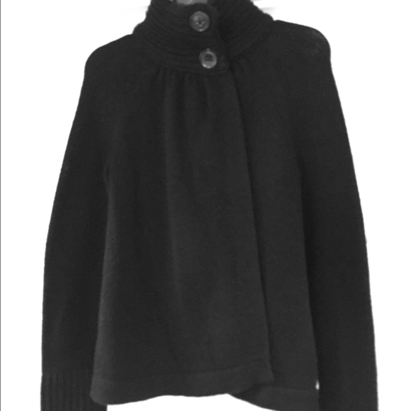Women's Old Navy Swing Wrap Sweater Blk