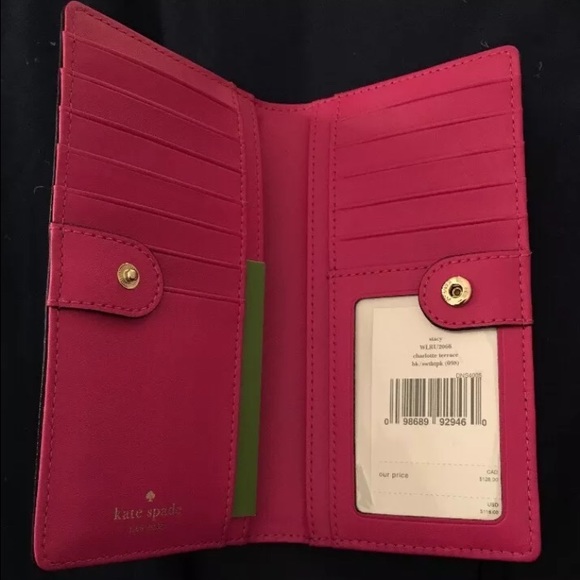 NWT Kate Spade Wallet Stacey Charlotte Terrance - Picture 2 of 4