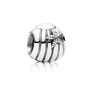 Pandora seashell sterling silver charm