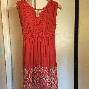 Max studio tangerine dress